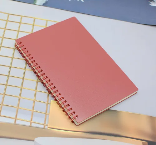 Vista 8 de Yansanido Cuaderno en espiral, 4 piezas A5 con tapa dura gruesa de plástico de 7 mm con líneas universitarias de 4 colores, 80 hojas - 160 páginas
