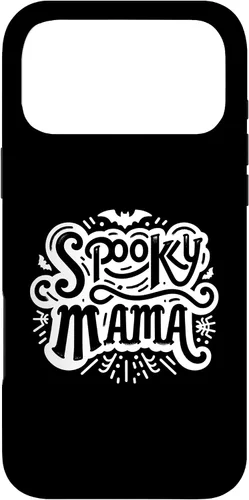 Vista 22 de Spooky Mama Halloween Mom Season Bat Mommy Parent Case for iPhone 16