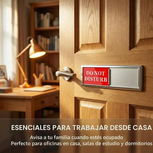 Vista 6 de Signo de Sukh Do Not Disturb - Reunión en curso Slider Señal de estado de privacidad