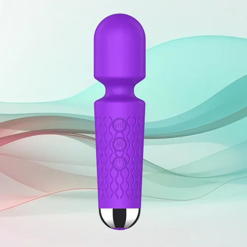 Vista 8 de Masajeador personal de espalda, masajeador de mano impermeable y recargable, 20 velocidades, 8 patrones, masaje de vibración, perfecto para Negro