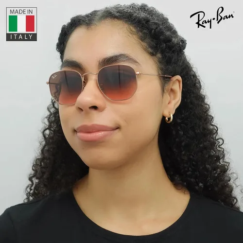 Vista 80 de Ray-Ban RB3548N Lentes planas hexagonales, gafas de sol cuadradas y redondas con kit oficial de gafas