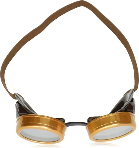Vista 4 de Forum Novelties - Gafas de disfraz Steampunk, Marrón