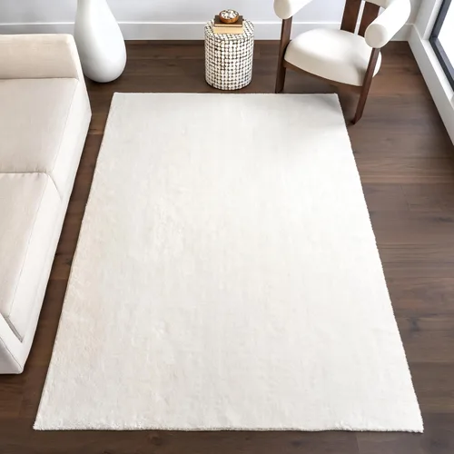 Vista 13 de nuLOOM Alfombra de Área Cuadrada de 6 pies Cozy Plush SuperiorWash, Lavable a Máquina, Antideslizante, Alfombra Shag Suave y Esponjosa para Sala