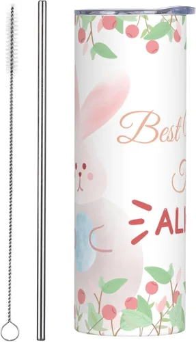 Vista 9 de Vaso personalizado de acero inoxidable para fotos de mascotas con cara de perro, 20 onzas con tapa y popote para viajes, regalo para amantes