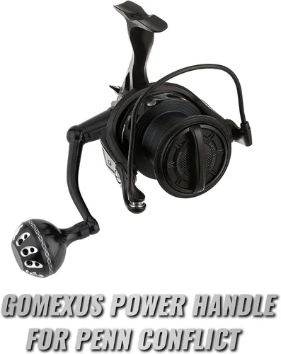 Vista 2 de GOMEXUS Mango eléctrico para Penn Clash I II Conflict I (no para Conflict II, asegúrate de que el tamaño de tu carrete)