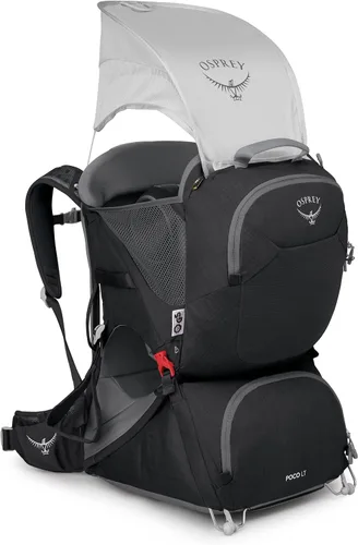 Vista 6 de Osprey Poco LT Lightweight Child Carrier Backpack - Compact, Travel-Ready Kid Carrier with Sunshade and Adjustable Fit - Lightweight, Comfortable