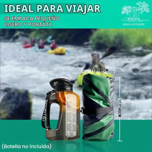 Vista 4 de Inflatable Lightweight TPU PackRaft Eco-Friendly White Water Rafting Micro Inflatable Kayak Canoe Carry Bag Included