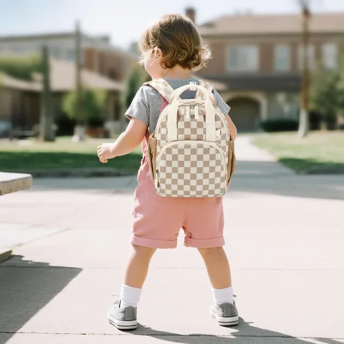 Vista 9 de Bluboon Mochila infantil para niñas y niños de 2 a 4 años, lindas mochilas de 12 pulgadas para preescolar, mochilas para guardería, escuela, viajes