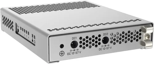 Vista 3 de MikroTik CRS305-1G-4S+in Switch de Red Gestionado Gigabit Ethernet (10/100/1000) Ethernet Energía (PoE) Blanco