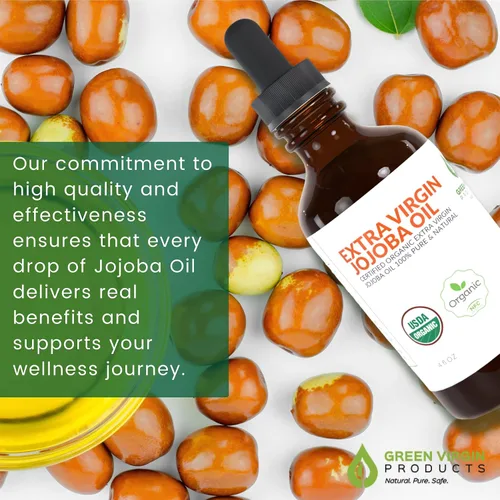 Vista 8 de Aceite de jojoba orgánico 100% puro, 4 onzas líquidas (paquete de 1)