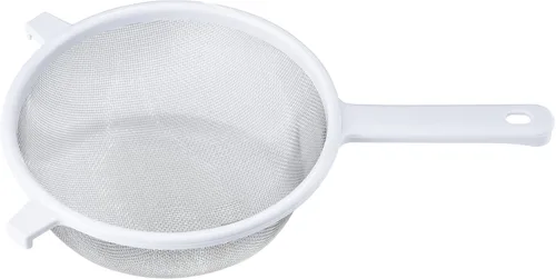 Vista 5 de Chef Craft Colador clásico de malla de acero inoxidable, 3 pulgadas, blanco