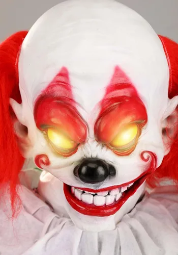 Vista 9 de Fun Costumes Decoración animatrónica de payaso pequeño asesino estándar