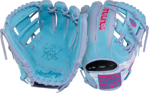 Vista 31 de Guantes de béisbol Heart of the Hide 2026 Top Grade US Steerhide Negro/Menta Pro H Web