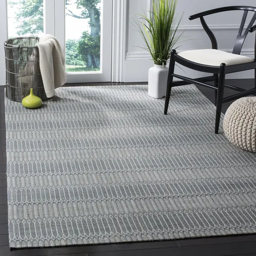 Vista 9 de SAFAVIEH Marbella Collection - Alfombra de pasillo, 2 pies 3 pulgadas x 8 pies, color beige, viscosa hecha a mano, ideal para zonas de alto tráfico
