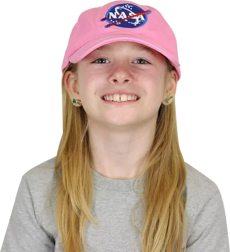 Vista 21 de Aeromax Gorra de astronauta de la NASA Jr. ajustable, tamaño juvenil