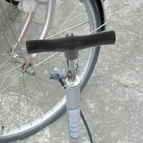 Vista 7 de Baluue Reemplazo de mango de bomba de mano con agarre ergonómico para bombas de bicicleta, bombas de piso e infladores de bolas de ejercicio, mango