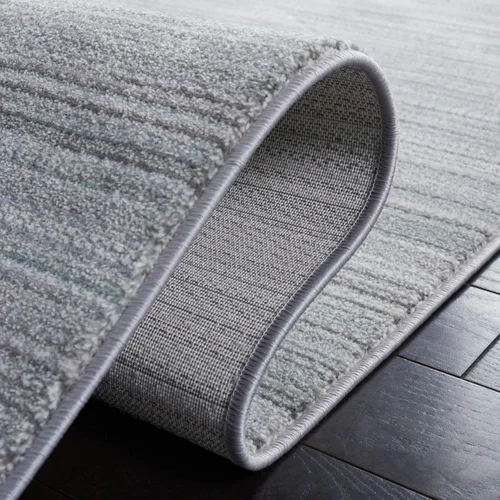 Vista 6 de SAFAVIEH Herat Collection - Alfombra de pasillo, 2 x 8 pies, marfil y gris oscuro, no desprende pelusa y de fácil cuidado, ideal para zonas de alto
