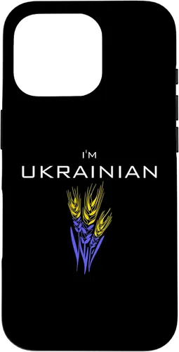 Vista 20 de I'm Ukrainian, proud that I am from Ukraine support nation Case for iPhone 16