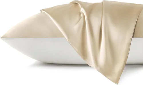 Vista 16 de LILYSILK Funda de almohada de seda natural para cabello y piel con parte inferior de algodón, 1 unidad estándar de 20 x 26 pulgadas, color verde