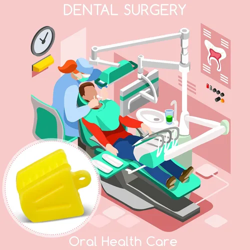 Vista 6 de Chengu Bloques dentales de mordedura de todos los tamaños, accesorios de silicona para niños y adultos, bloques de mordedura dental, varios tamaños