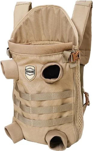 Vista 7 de FLAdorepet - Mochila táctica para perros, bolsa frontal y trasera para perros medianos, M