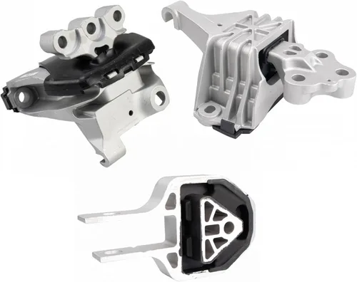 Vista 36 de TRQ Kit de montaje de motor de transmisión de motor de 5 piezas compatible con Ford Five Hundred Montego 6sp Auto AT 2005 - 2007