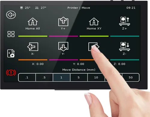 Vista 9 de BIGTREETECH Pantalla táctil HDMI de 5 pulgadas Display 800x480, IPS 160° Monitor de ángulo de visión compatible con Sovol-SV08 Raspberry-Pi 4B, 3B
