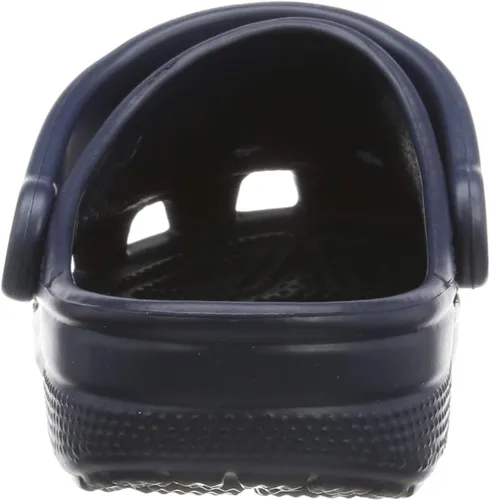 Vista 3 de Crocs Zuecos clásicos unisex, azul marino, 9 US hombres/11 US mujer