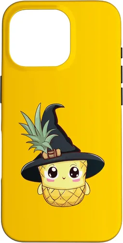 Vista 8 de Funda para iPhone 16 con diseño de piña para Halloween 2024