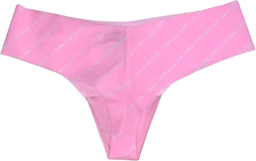 Vista 2 de Tanga rosa sin mostrar bragas suavesbragas color amarillo nuevo, Amarillo