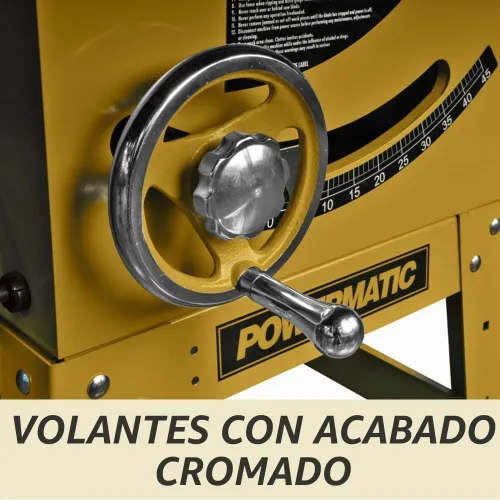 Vista 4 de Powermatic Sierra de mesa de 10 pulgadas, rasgadura de 50 pulgadas, 1-3/4 HP, 115/230 V 1Ph (modelo 64B)
