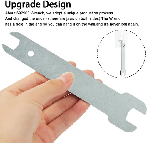 Vista 3 de Llave inglesa 692900 compatible con cable Porter 7335 7336 7424, paquete de 2