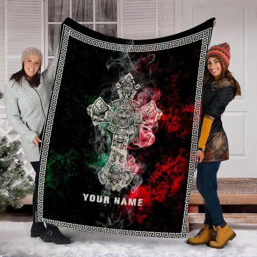 Vista 11 de Manta de México personalizada con nombre para hombres y mujeres, manta personalizada con bandera de México, manta de bandera mexicana, regalo