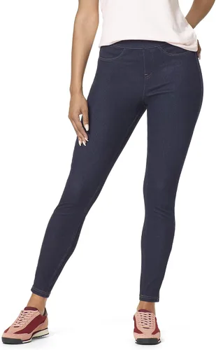 Vista 9 de HUE Women's Essential Denim Leggings for Women Negro