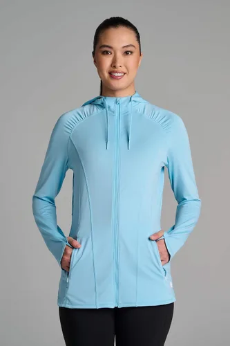 Vista 25 de Coolibar Chaqueta con cremallera completa para mujer - Protección solar UPF 50+ - Astir