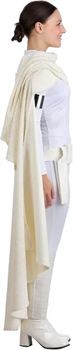 Vista 8 de Disfraz de Padme Amidala de Star Wars para mujer con cinturón de capa y espinilleras Traje de cosplay de Halloween