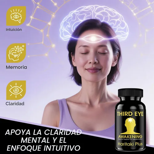 Vista 2 de Third Eye Awakening Organic Haritaki Capsules, 650 mg, 100 cápsulas