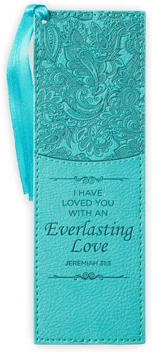 Vista 23 de Christian Art Gifts - Marcapáginas premium de piel sintética vegana con escritura bíblica para mujeres: Cuando ella habla - Proverbios 31:26, Marrón