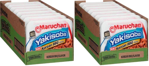 Vista 19 de Maruchan Yakisoba - Sabor a queso cheddar, 3.96 onzas, paquete de 8, (4178990766)