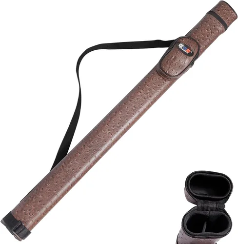 Vista 17 de GSE 1x1 Hard Billiard Pool Cue Case, Holds 1 Butt and 1 Shaft Negro