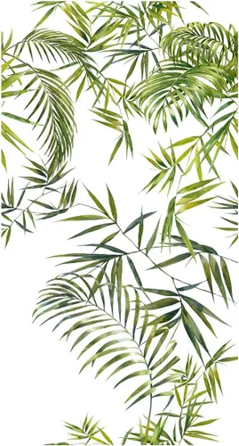Vista 9 de artgeist Mural de pared Tropical de 58 x 110 pulgadas - Mural de pared autoadhesivo para despegar y pegar, calcomanía extraíble, imagen de primera