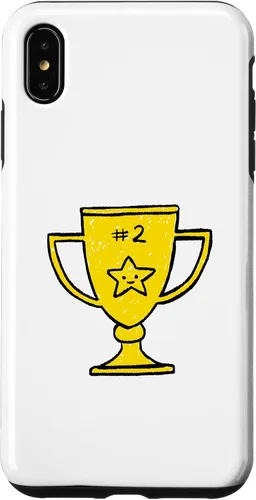 Vista 7 de Funda con estampado de trofeos para iPhone 14 2nd Place