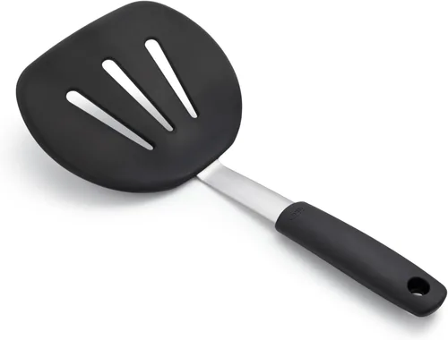 Vista 2 de OXO Good Grips espátula/espumadera de panqueque de nailon flexible, ninguno , Negro