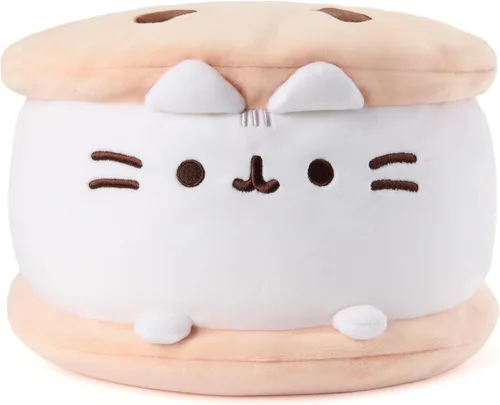 Vista 9 de GUND Pusheen - Juguete de peluche blando de pastel de chocolate de 11
