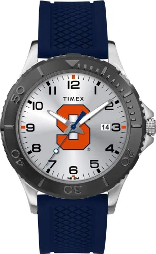 Vista 33 de Timex Tribute Men's Collegiate Gamer 42mm Watch – Georgia Bulldogs with Black Silicone Strap