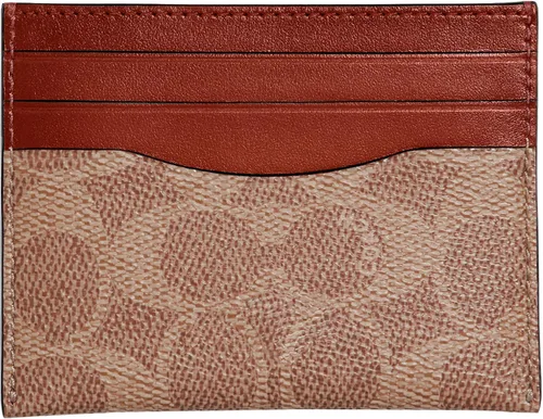 Vista 12 de Estuche plano para tarjetas en piel natural de grano completo
