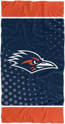 Vista 12 de LOGOVISION Manta Abilene Christian University, 30x60 Logo Dots CottonFront/PolyBackBeachTowel