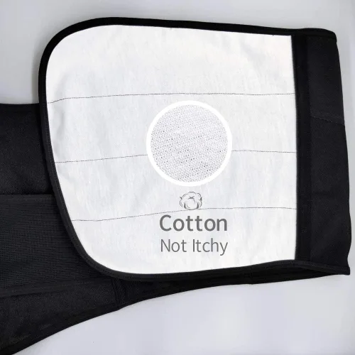 Vista 3 de picotee C sección posparto banda abdominal envoltura abdominal fajas posparto cesárea posparto encogedor de residuos Envoltura para vientre posparto