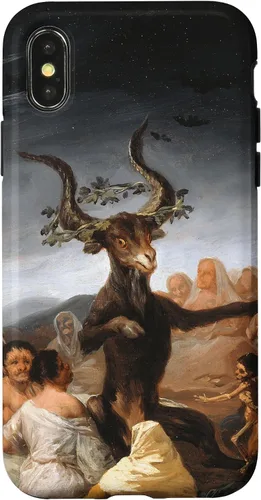 Vista 5 de Francisco Goya - Funda para iPhone 17, diseño de Brujas