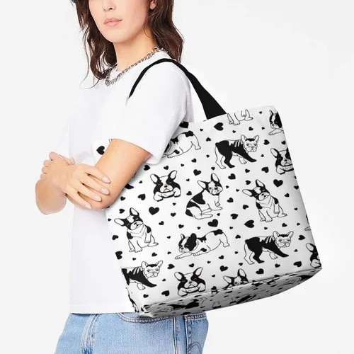 Vista 5 de Bolso de mano para mujer, bolso de hombro de poliéster suave, bolso de gran capacidad